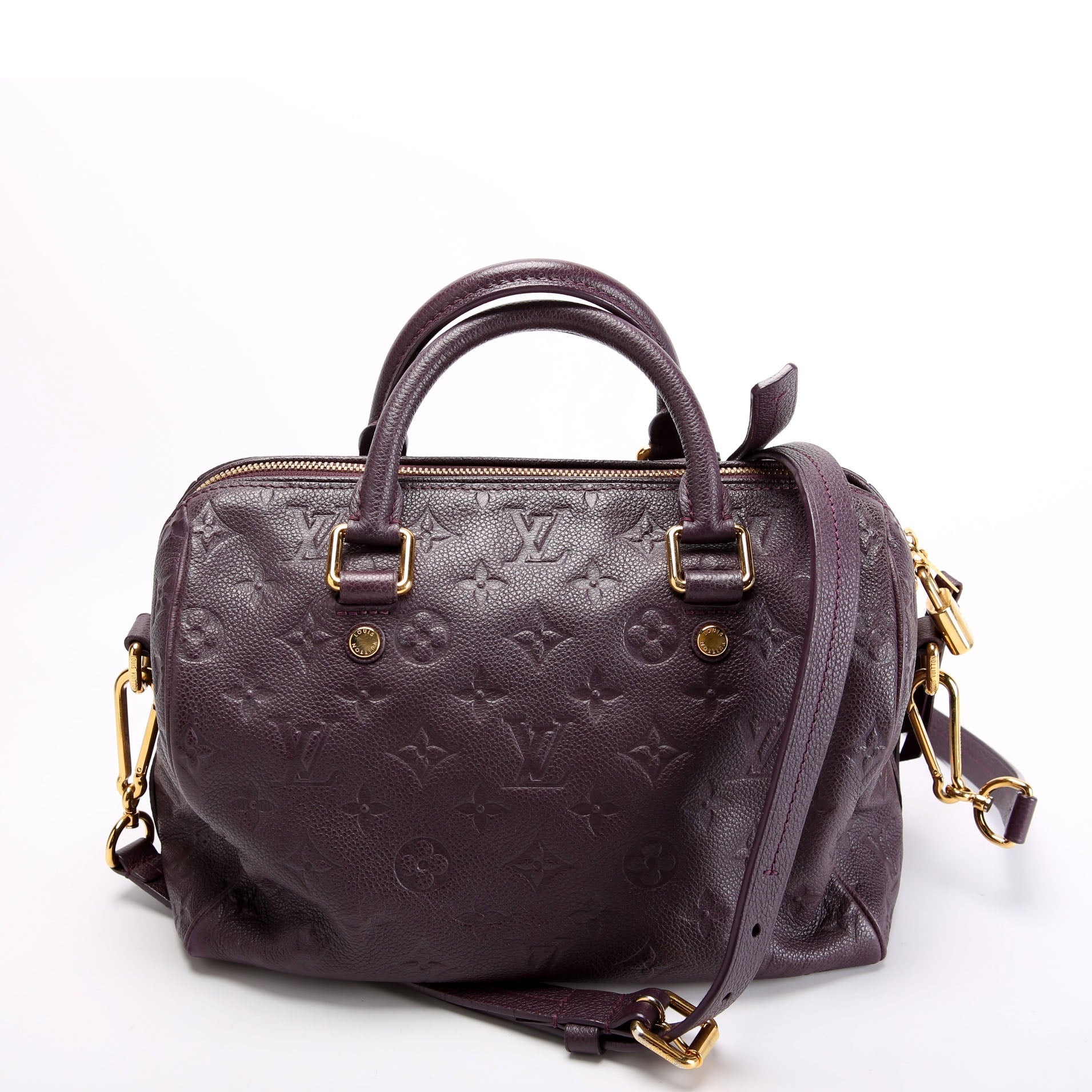Speedy 25 With Strap Empreinte Purple