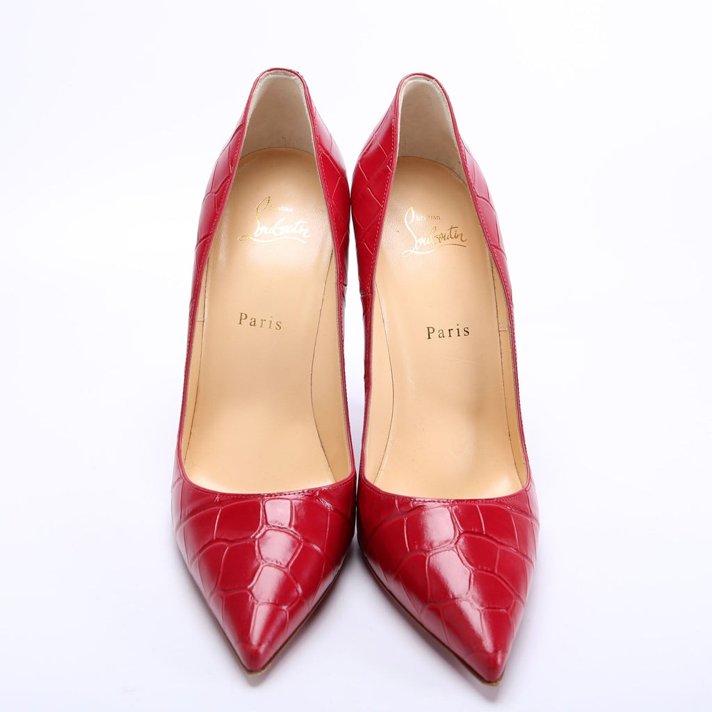 So Kate Crocodile Embossed Pumps Size 40.5