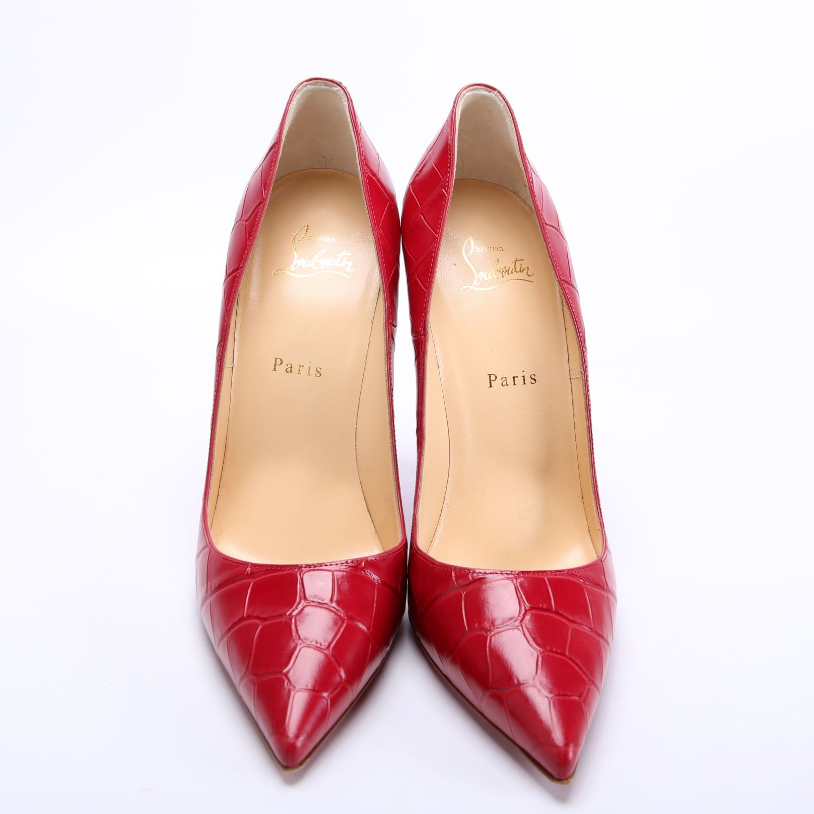 So Kate Crocodile Embossed Pumps Size 40.5