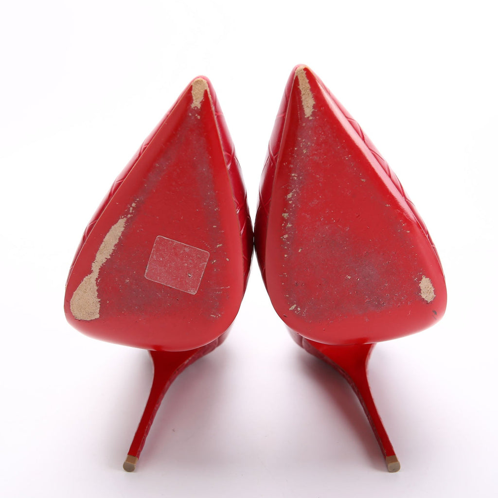 So Kate Crocodile Embossed Pumps Size 40.5