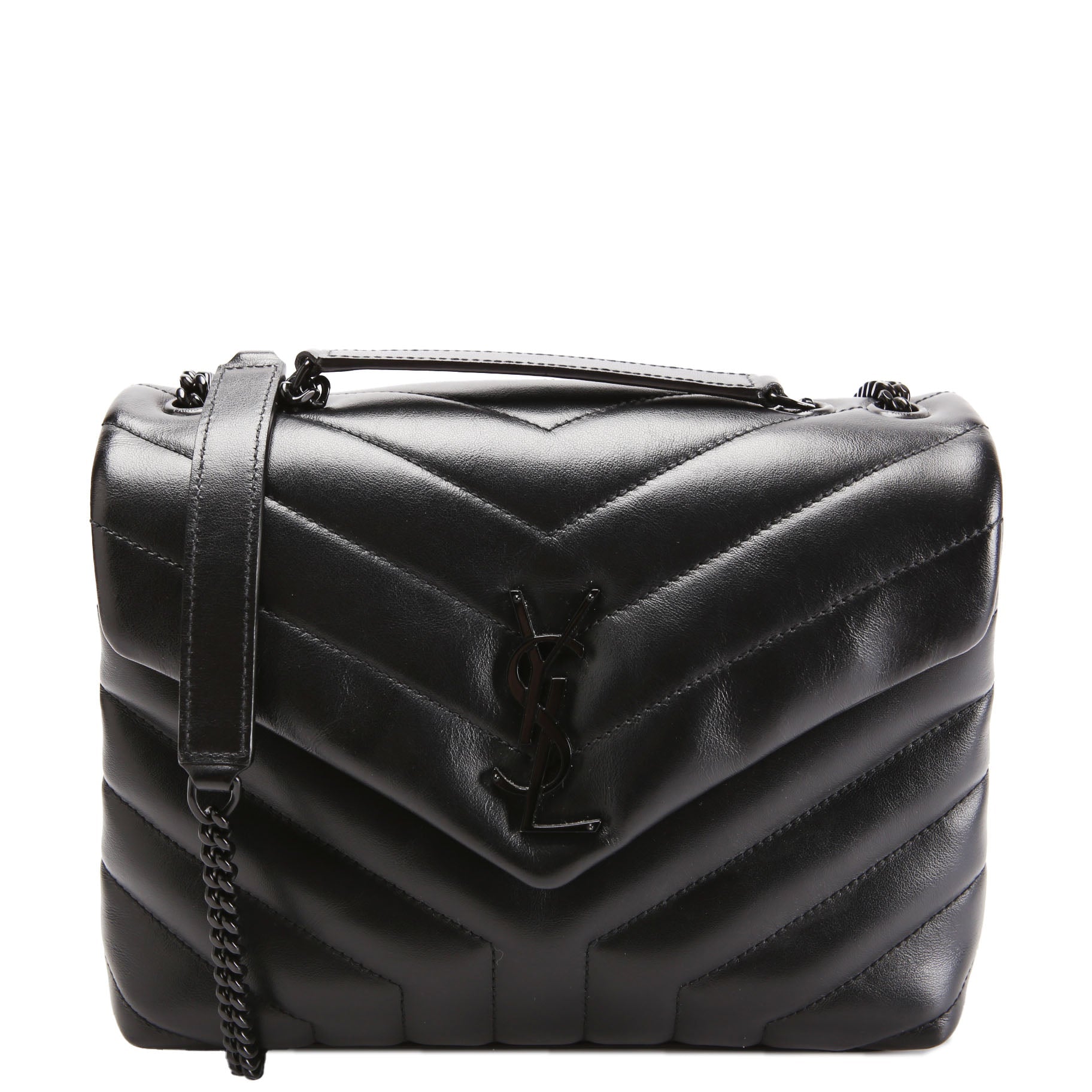 Loulou Satchel Small 494699 Black