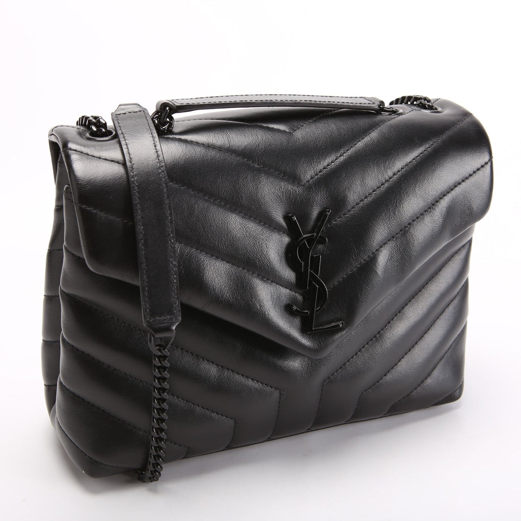 Loulou Satchel Small 494699 Black