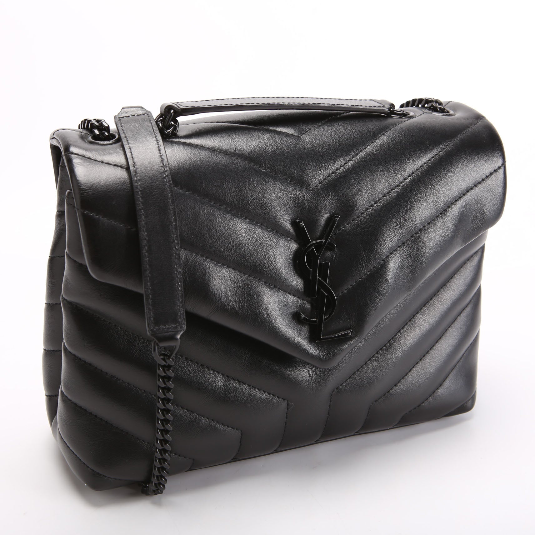 Loulou Satchel Small 494699 Black