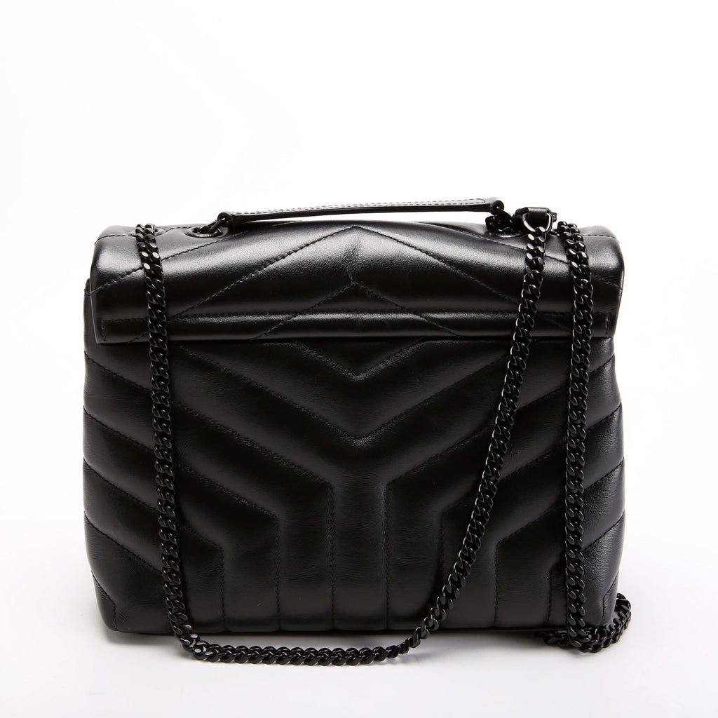 Loulou Satchel Small 494699 Black