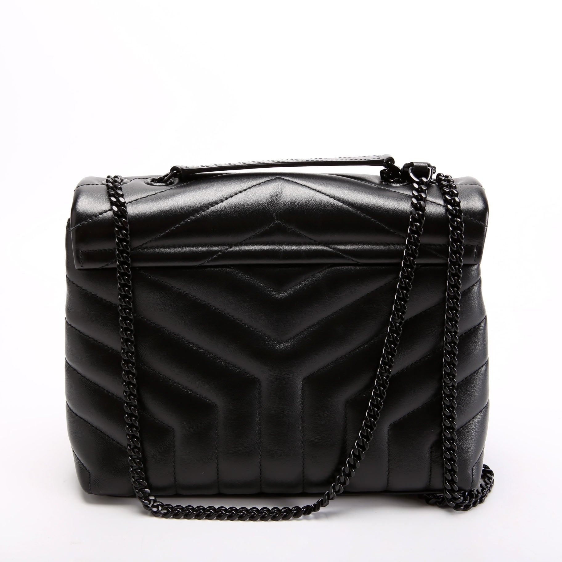 Loulou Satchel Small 494699 Black