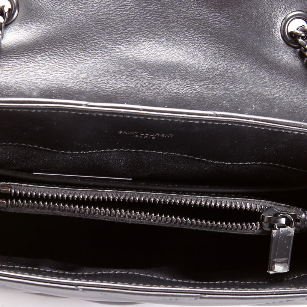 Loulou Satchel Small 494699 Black