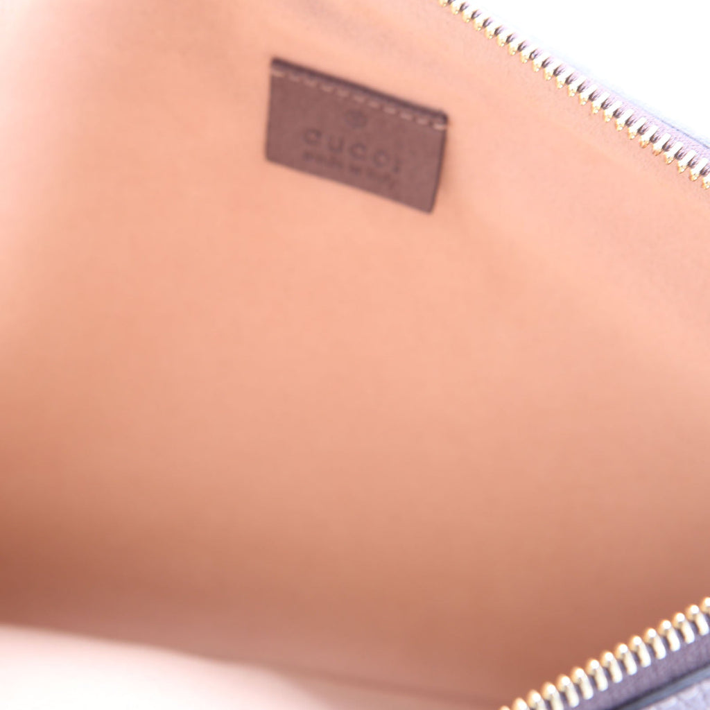 Gucci 517551 GG Supreme Ophidia Pouch Brown
