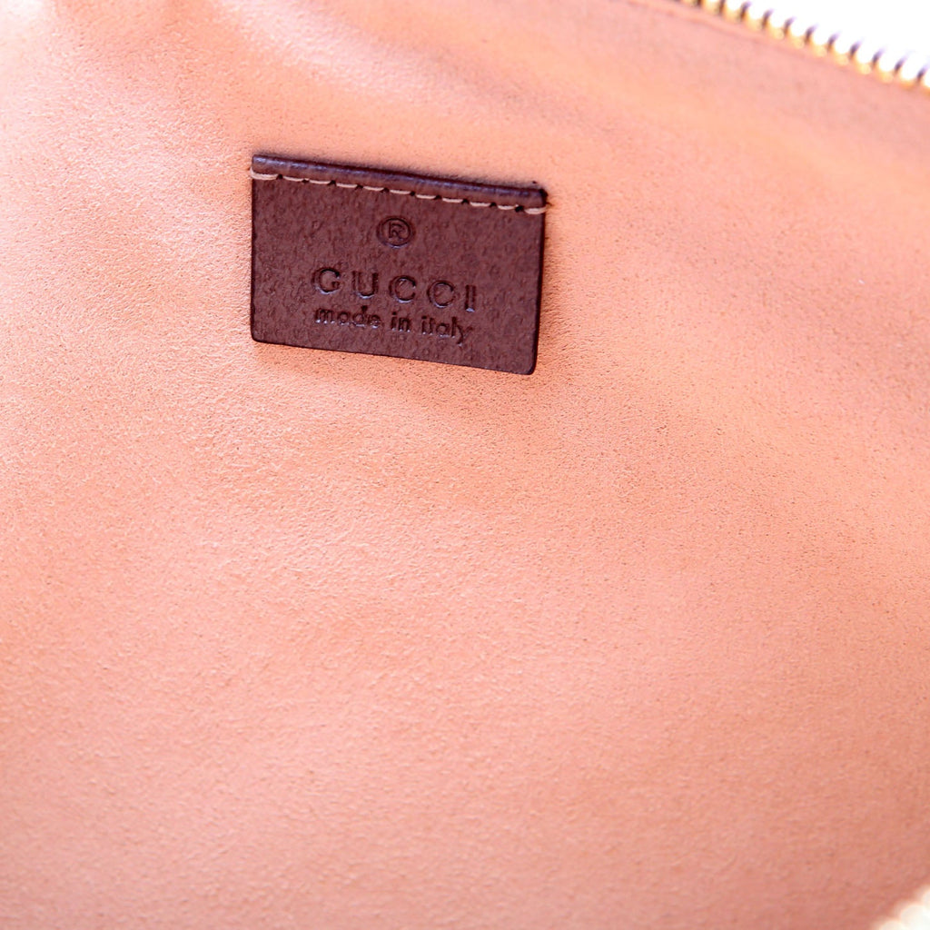 Gucci 517551 GG Supreme Ophidia Pouch Brown