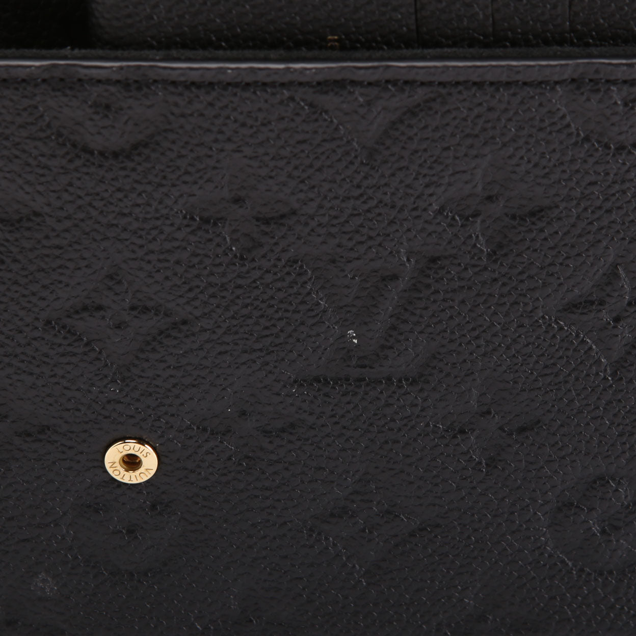 Pochette Felicie Empreinte Black