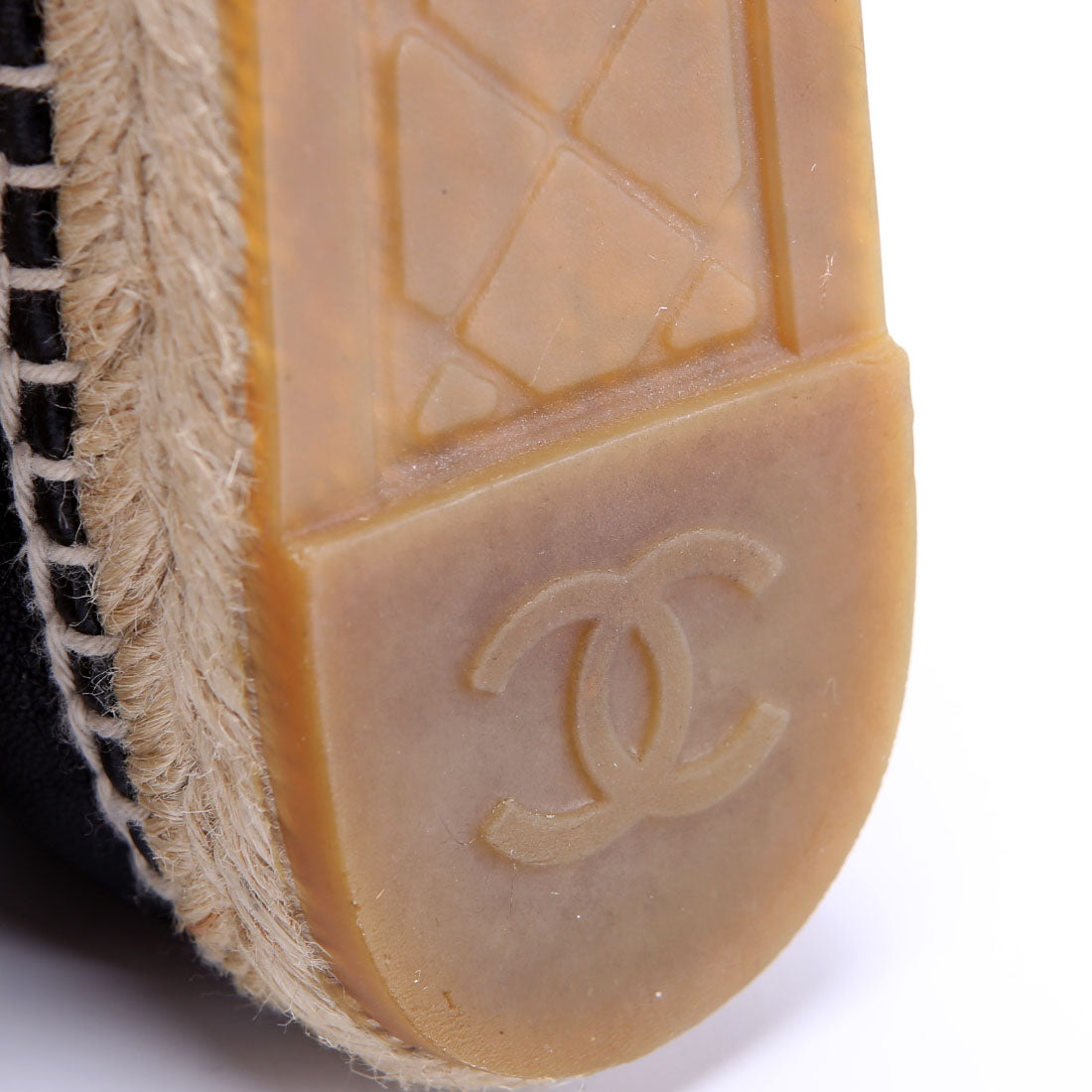 CC Logo Espadrilles Size 37 Black