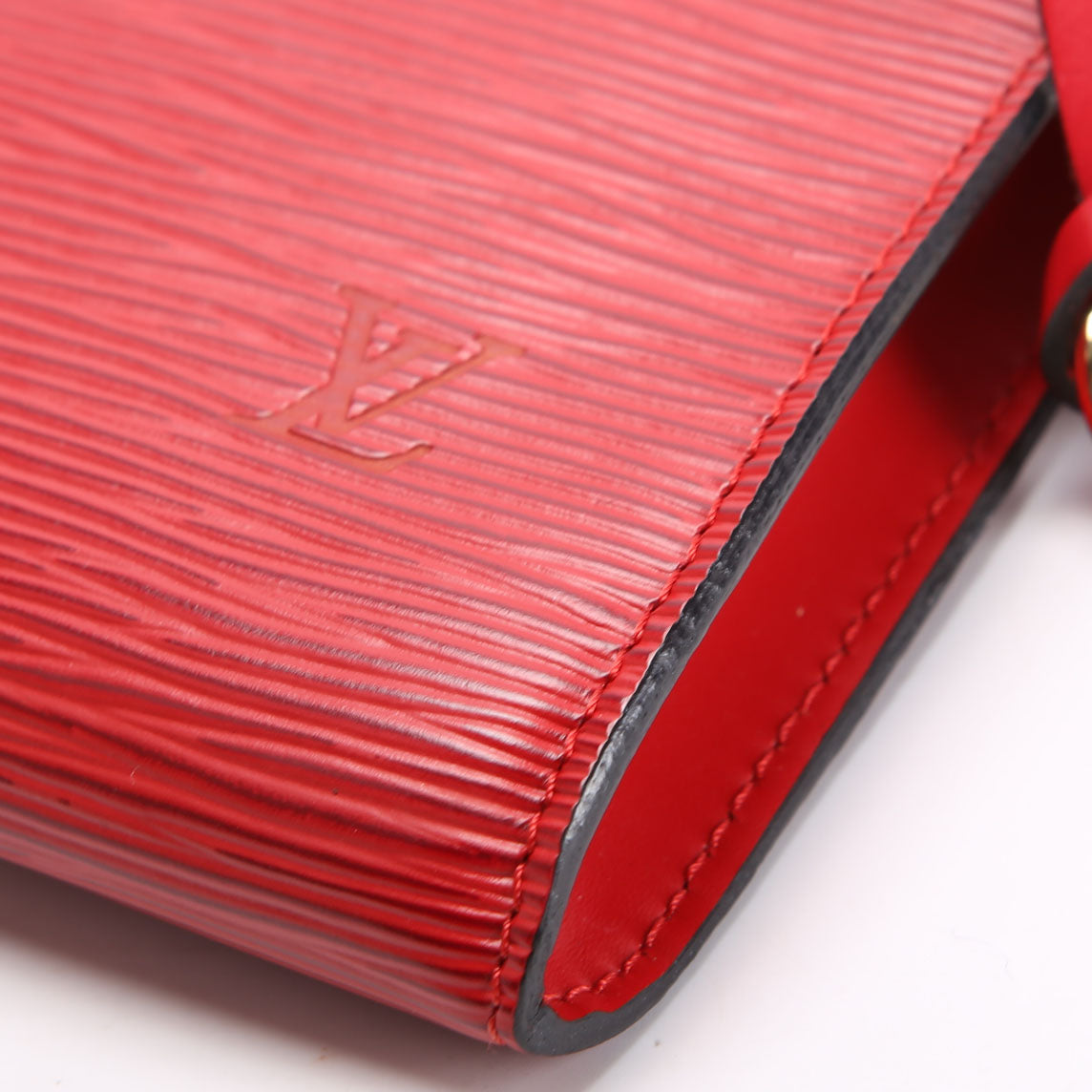 Pochette Accessories Epi Red