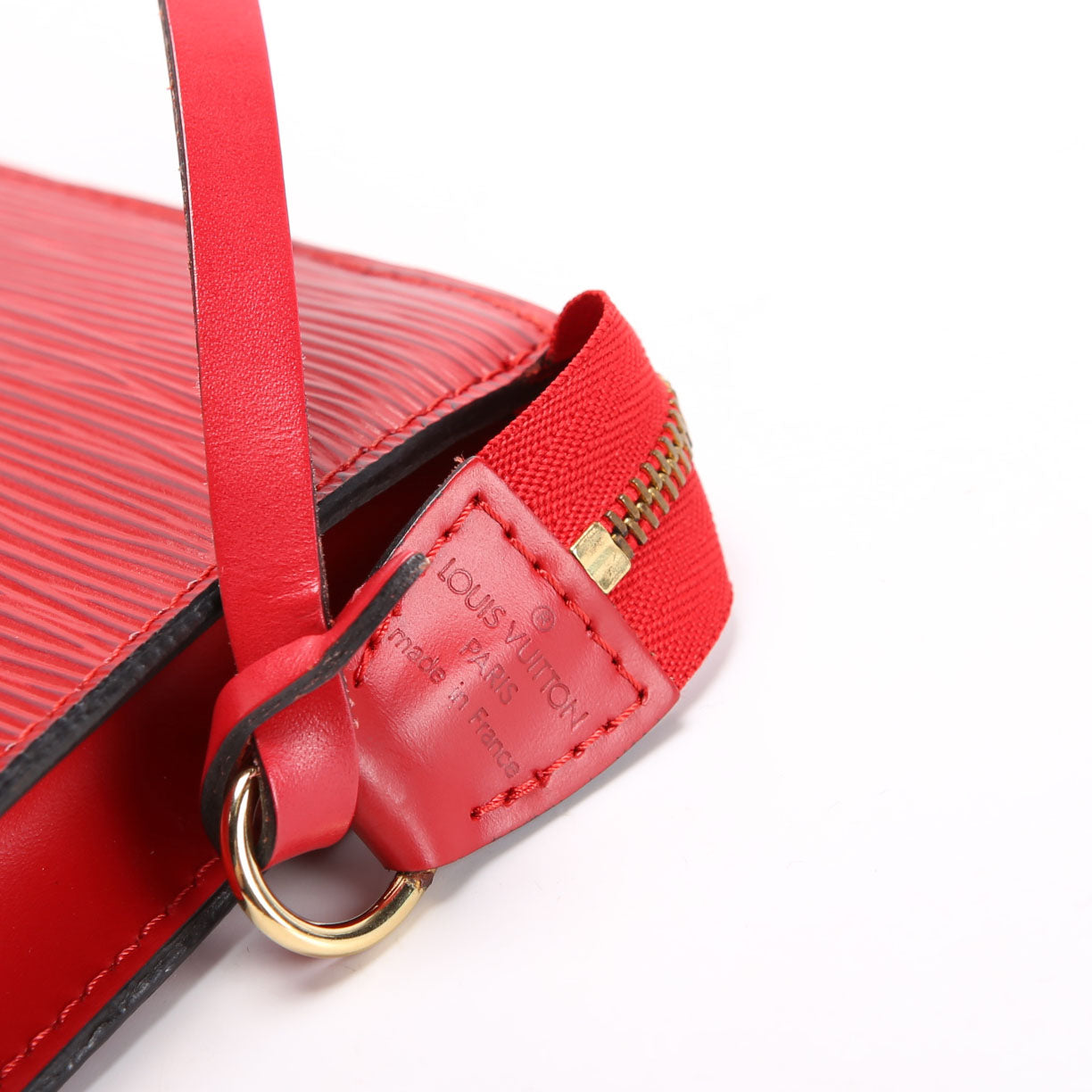 Pochette Accessories Epi Red