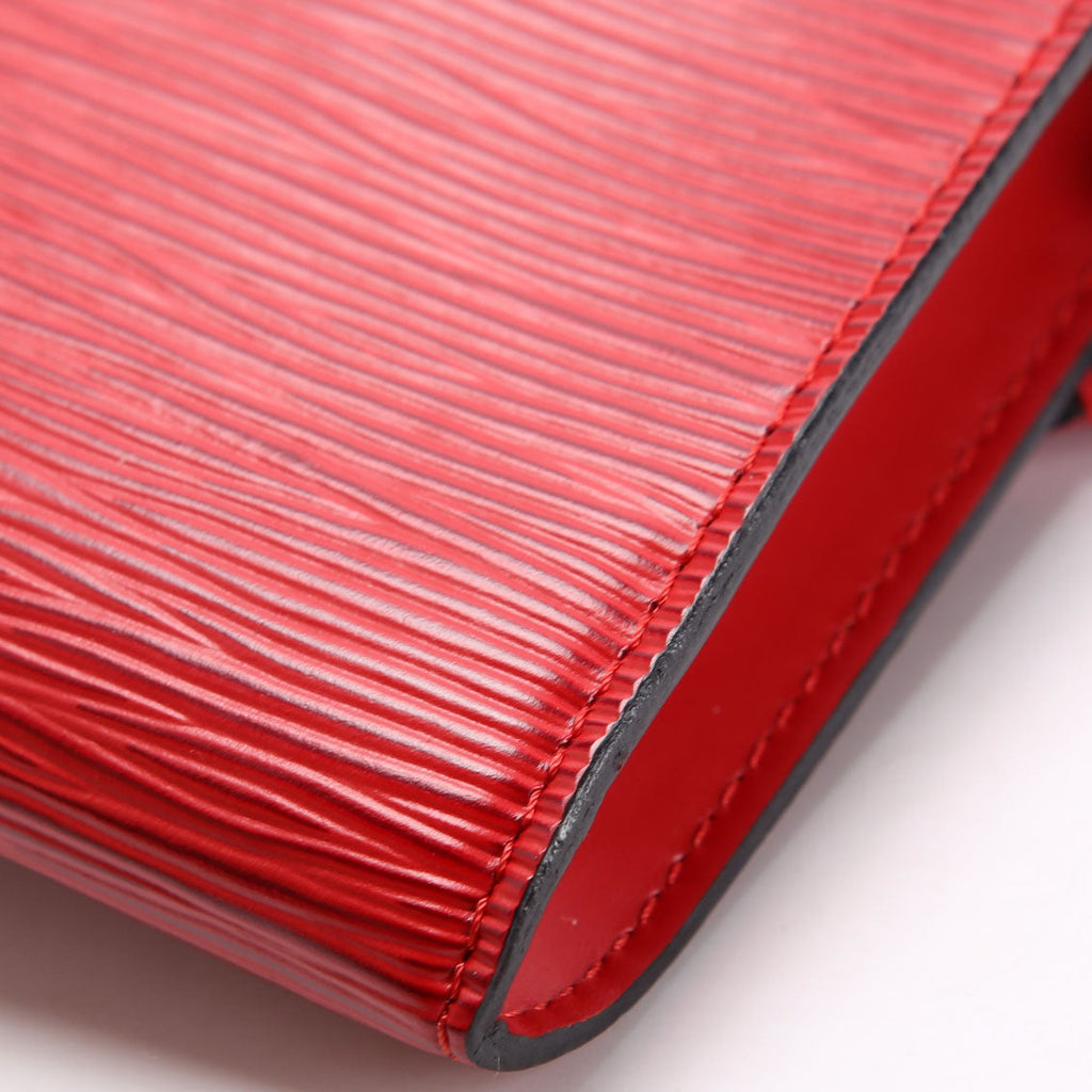 Pochette Accessories Epi Red