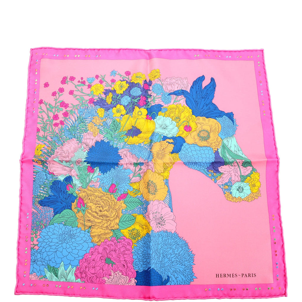 Robe Legere 45 Silk Scarf Pink/Multicolor