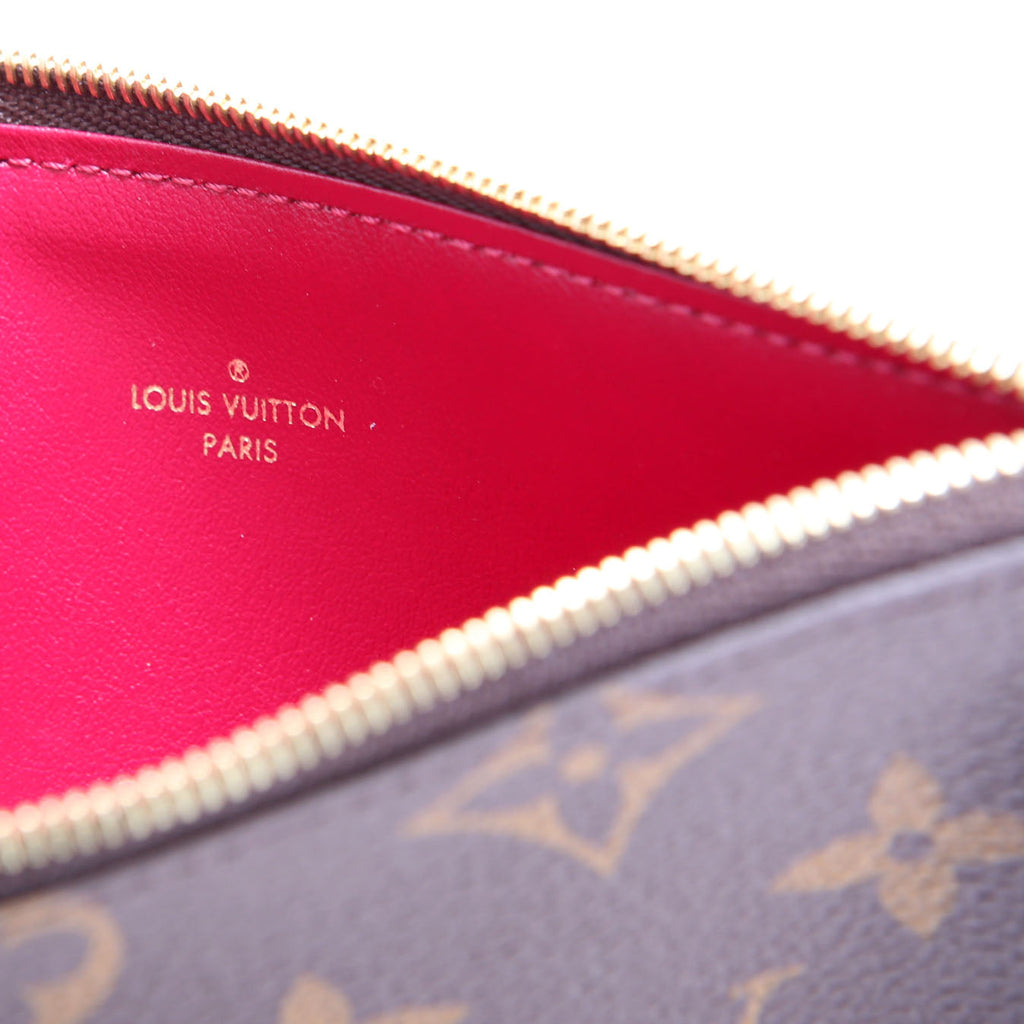 Pochette Felicie Zip Insert Only Monogram Berry