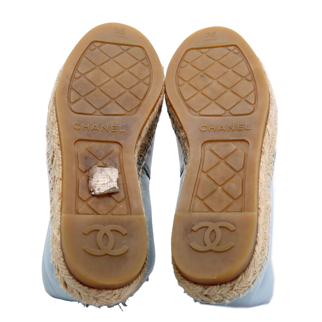 CC Espadrilles Size 36 Blue/Black