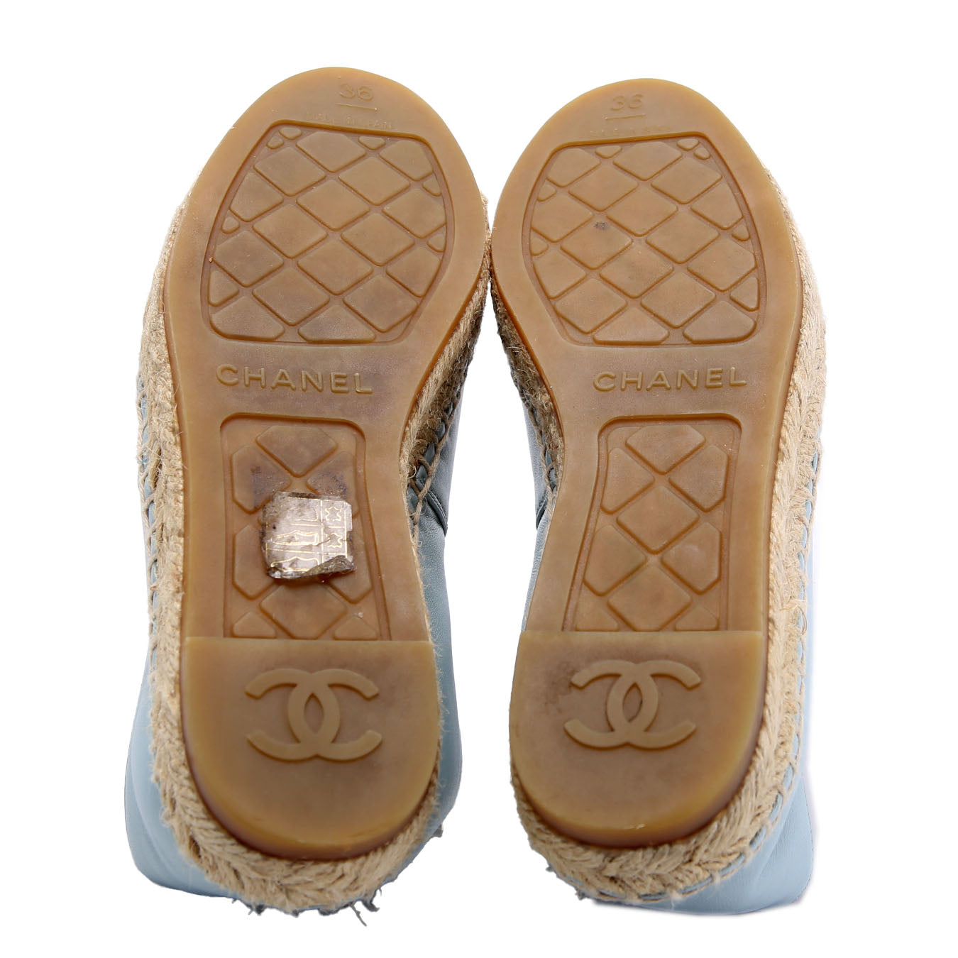 CC Espadrilles Size 36 Blue/Black