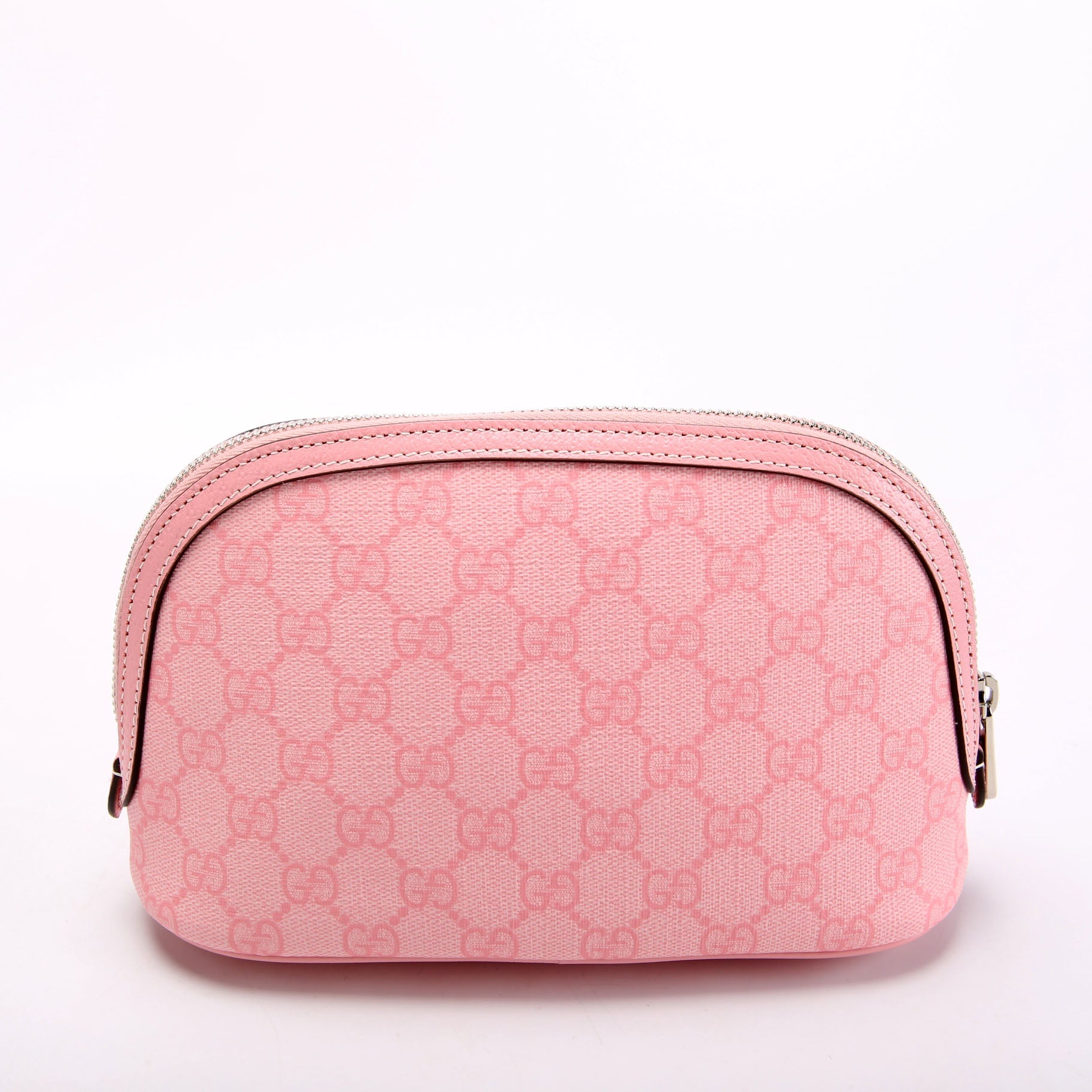 625551 Ophidia GG Supreme Large Cosmetic Case Pink