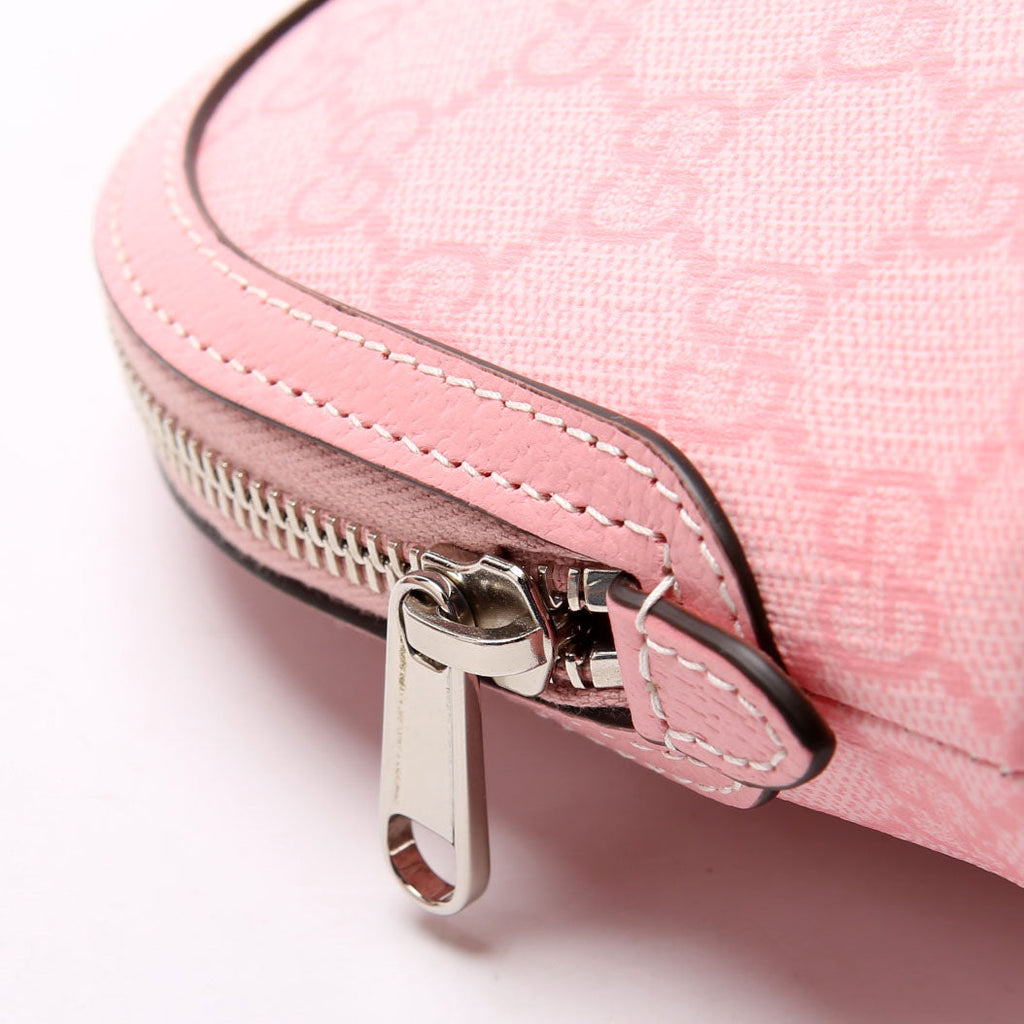 625551 Ophidia GG Supreme Large Cosmetic Case Pink