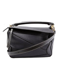 Puzzle Bag Medium Navy/Black