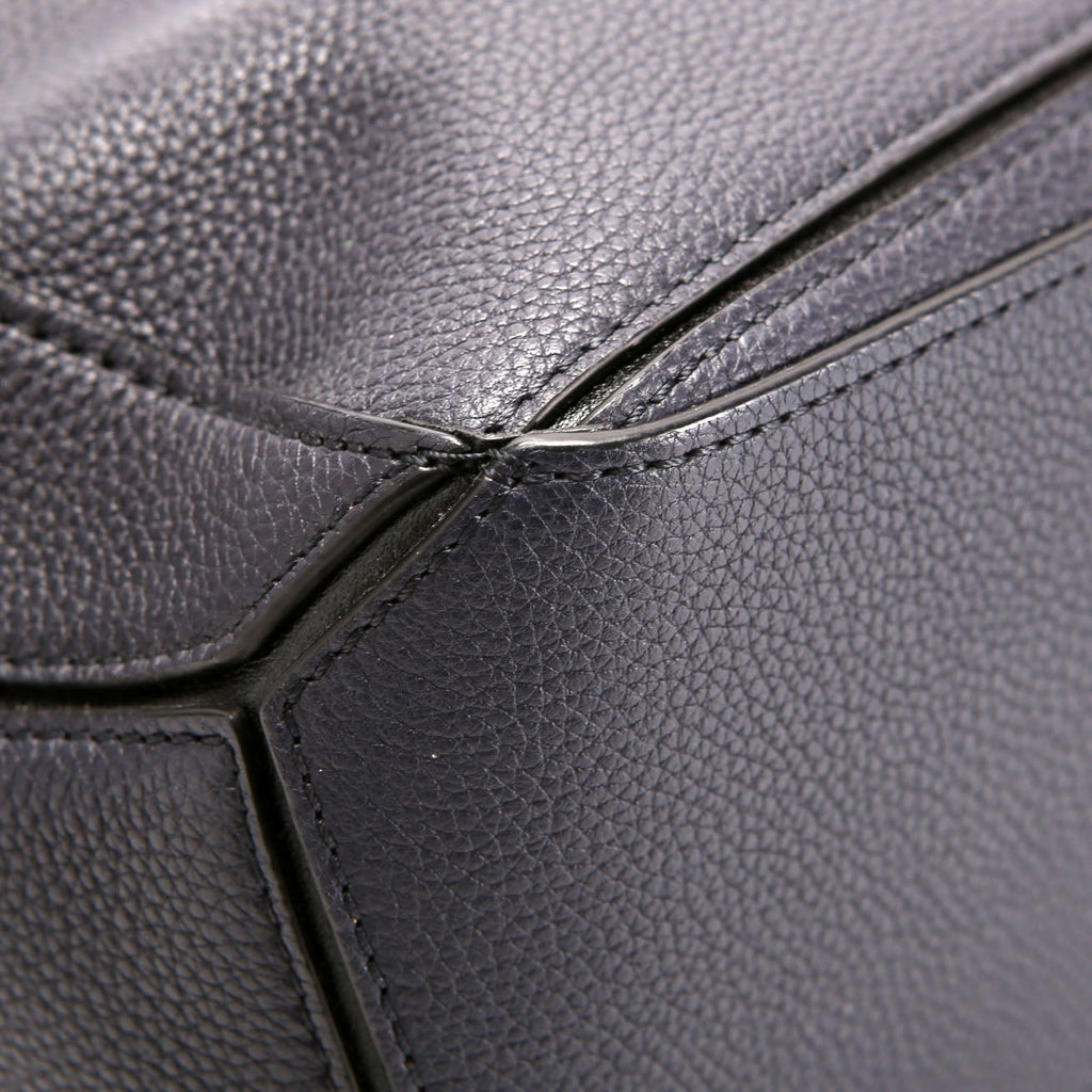 Puzzle Bag Medium Navy/Black