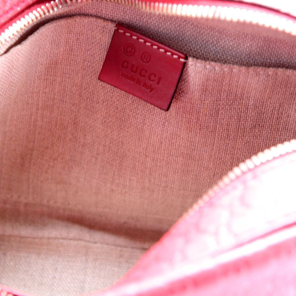 Gucci 449413 Bree Guccissima Crossbody Red