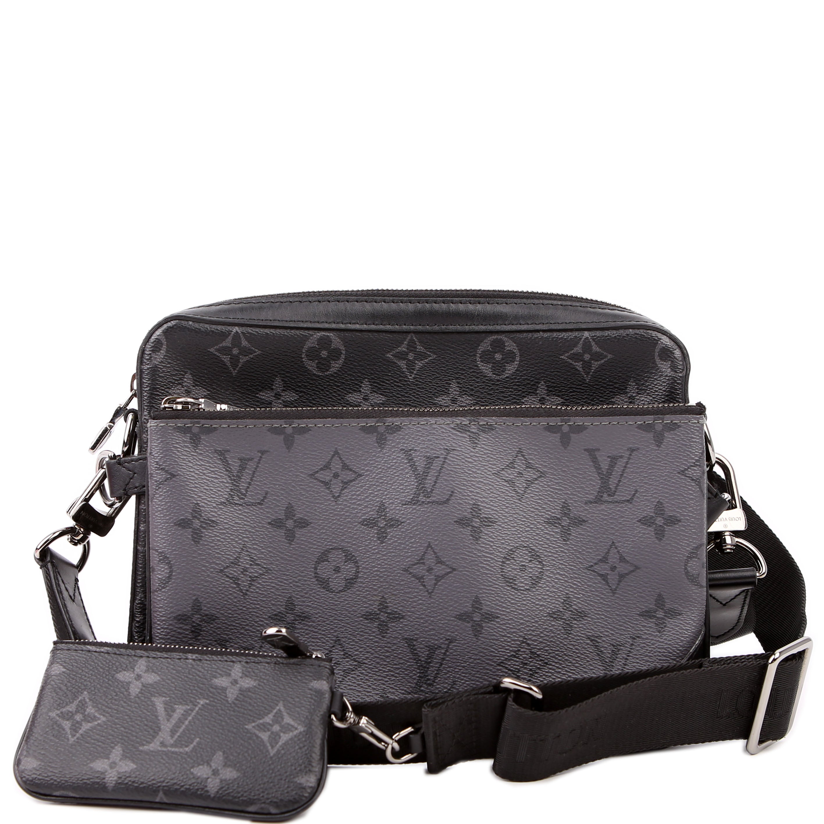Trio Messenger Reverse Monogram Eclipse