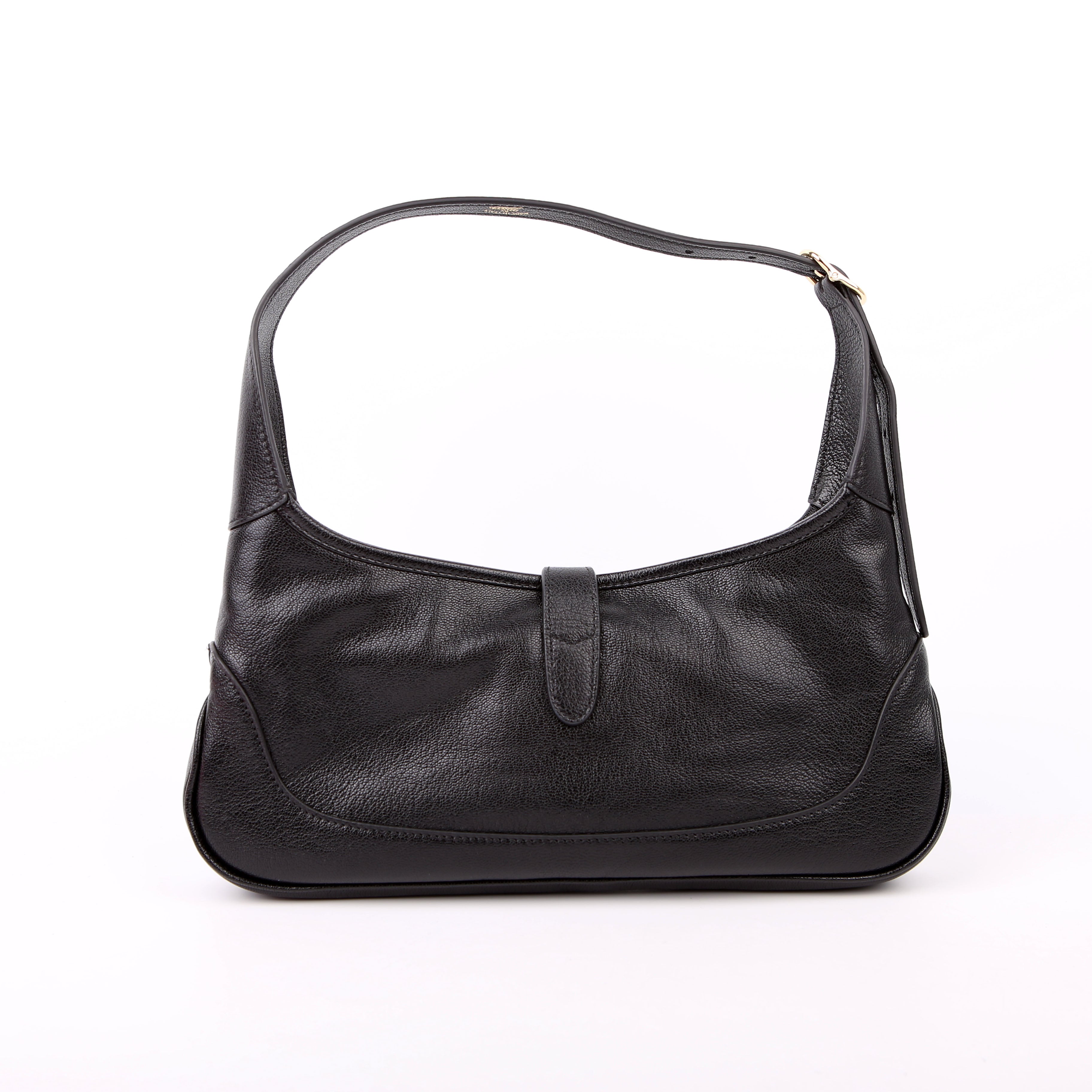 Gucci 863137 Jackie Slim Shoulder Small Leather Black