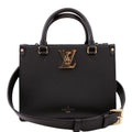 Lock & Go Tote Calfskin Black