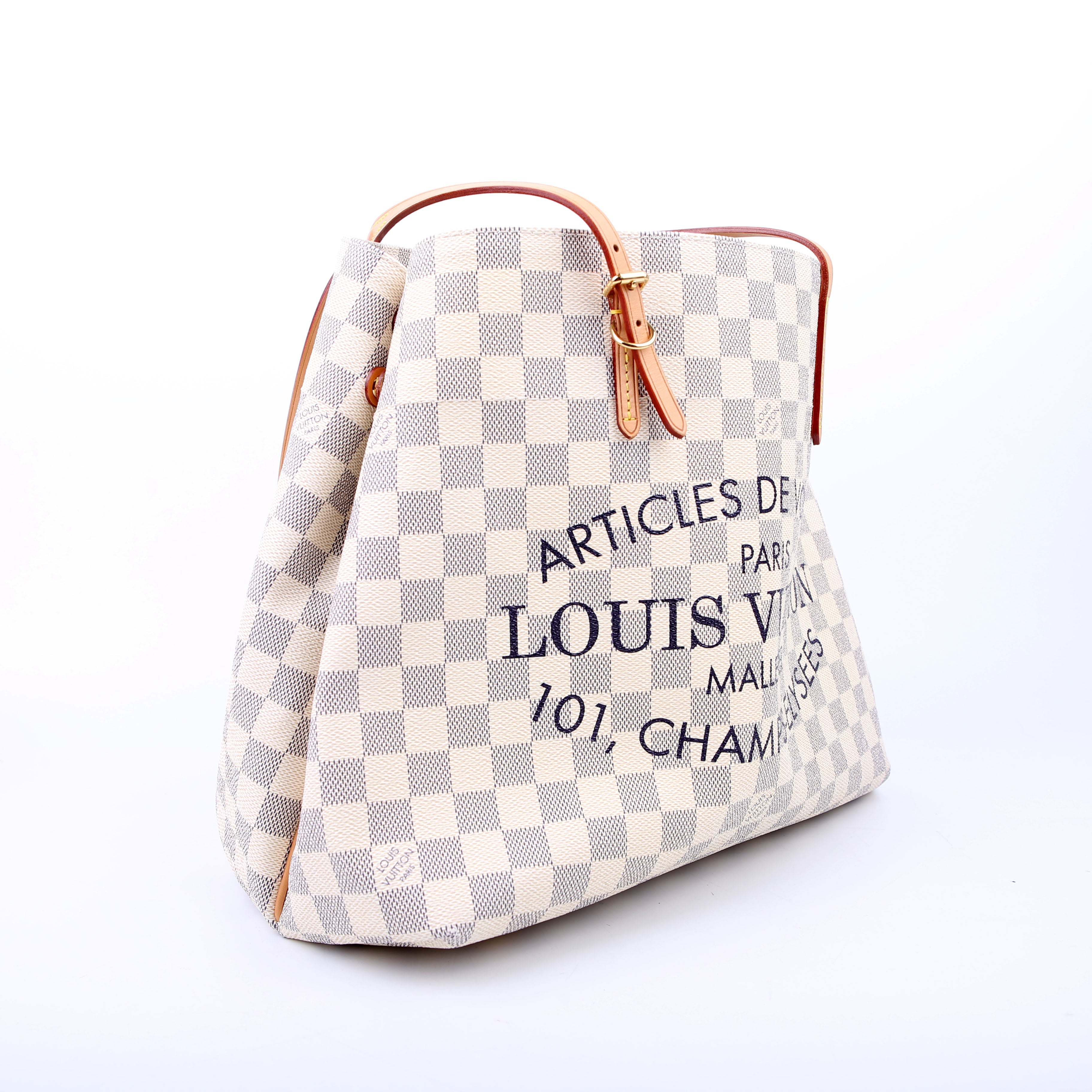 Cabas Adventure MM Damier Azur