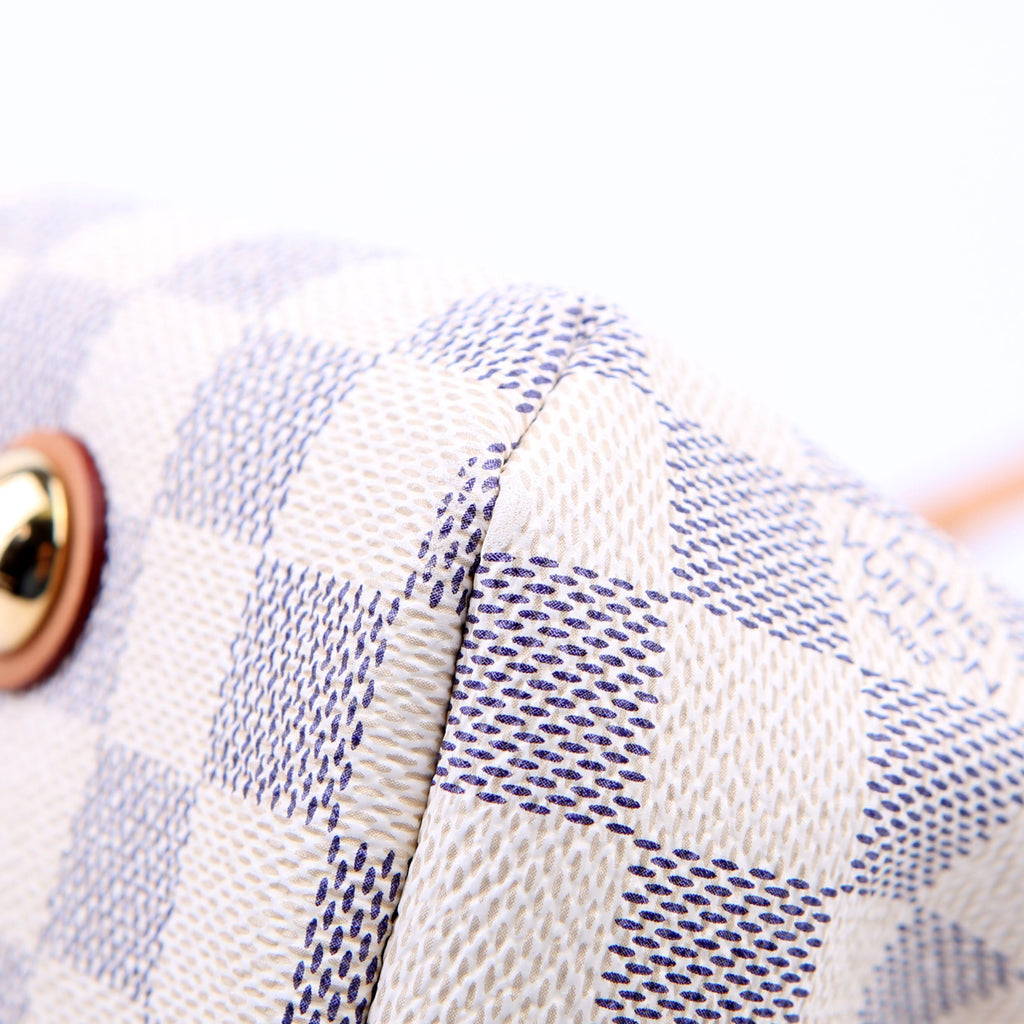 Cabas Adventure MM Damier Azur