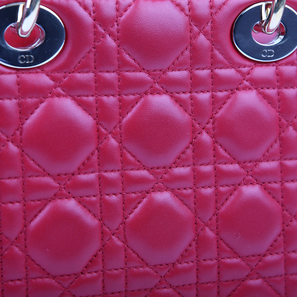 Dior My Lady Dior Lucky Badges Red