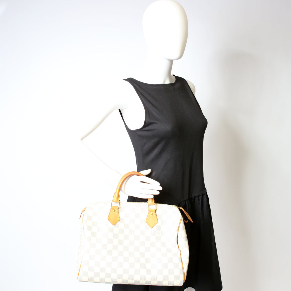 Speedy 30 Damier Azur