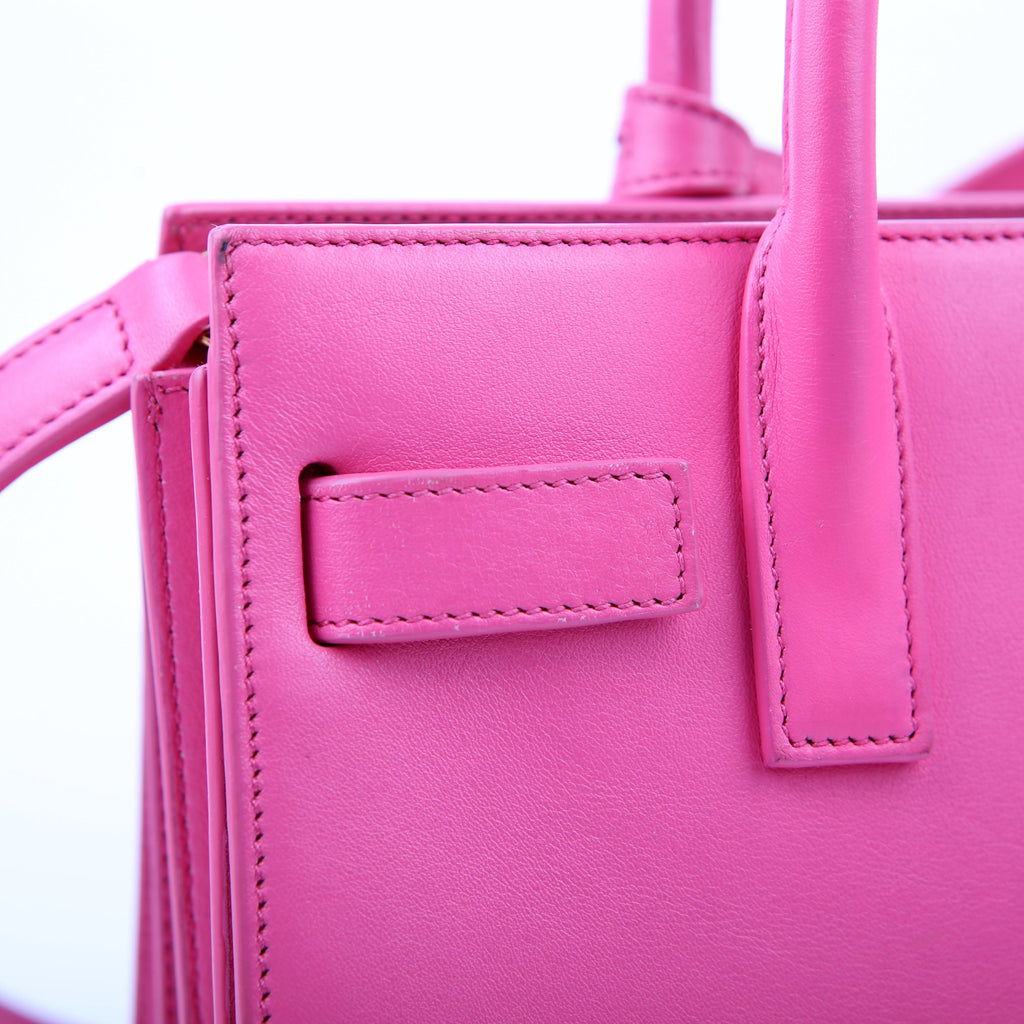 SAINT LAURENT Sac De Jour Nano Pink