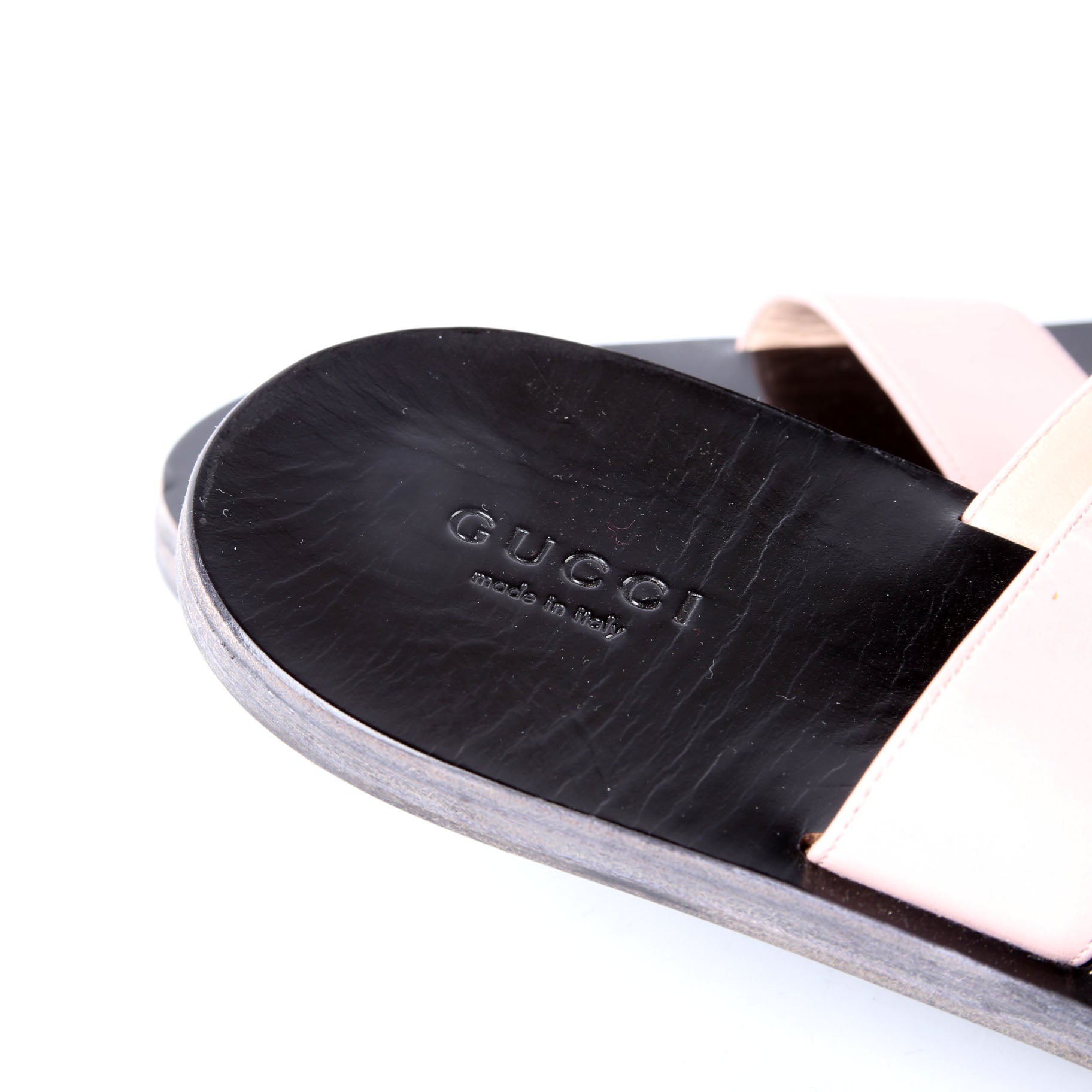 Gucci Marmont T Strap Sandals Size 42 Pink