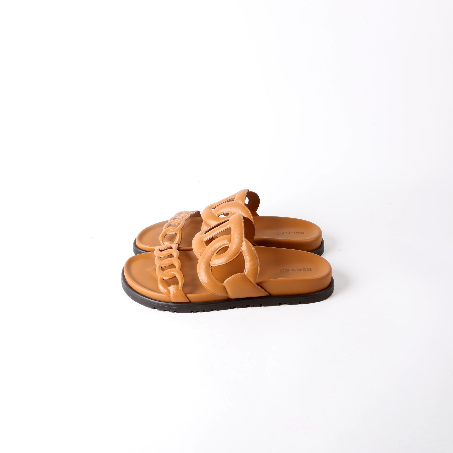 Extra Sandals Leather Size 36 Brown