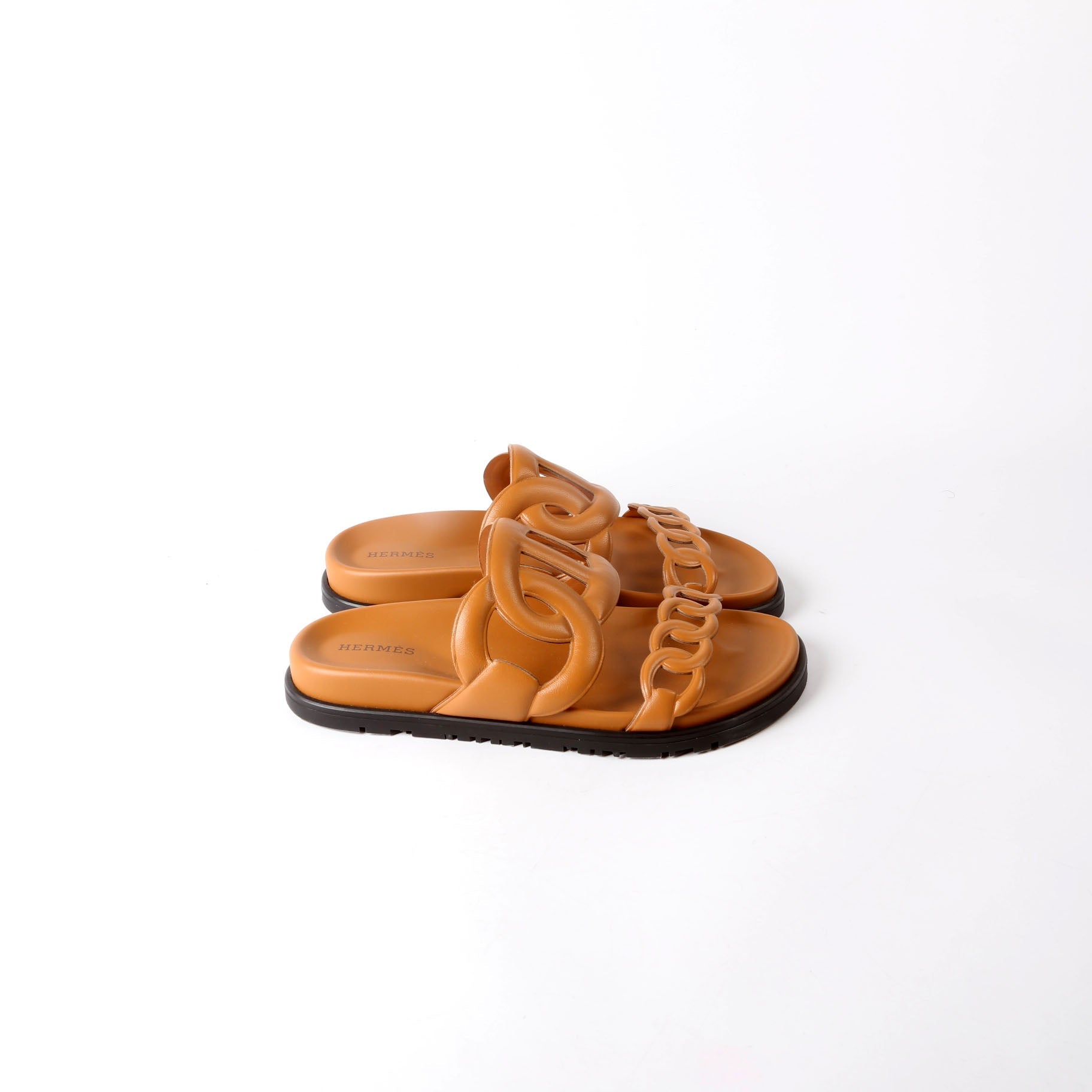 Extra Sandals Leather Size 36 Brown