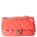 Classic Flap Mini Extra Patent 20M Pink
