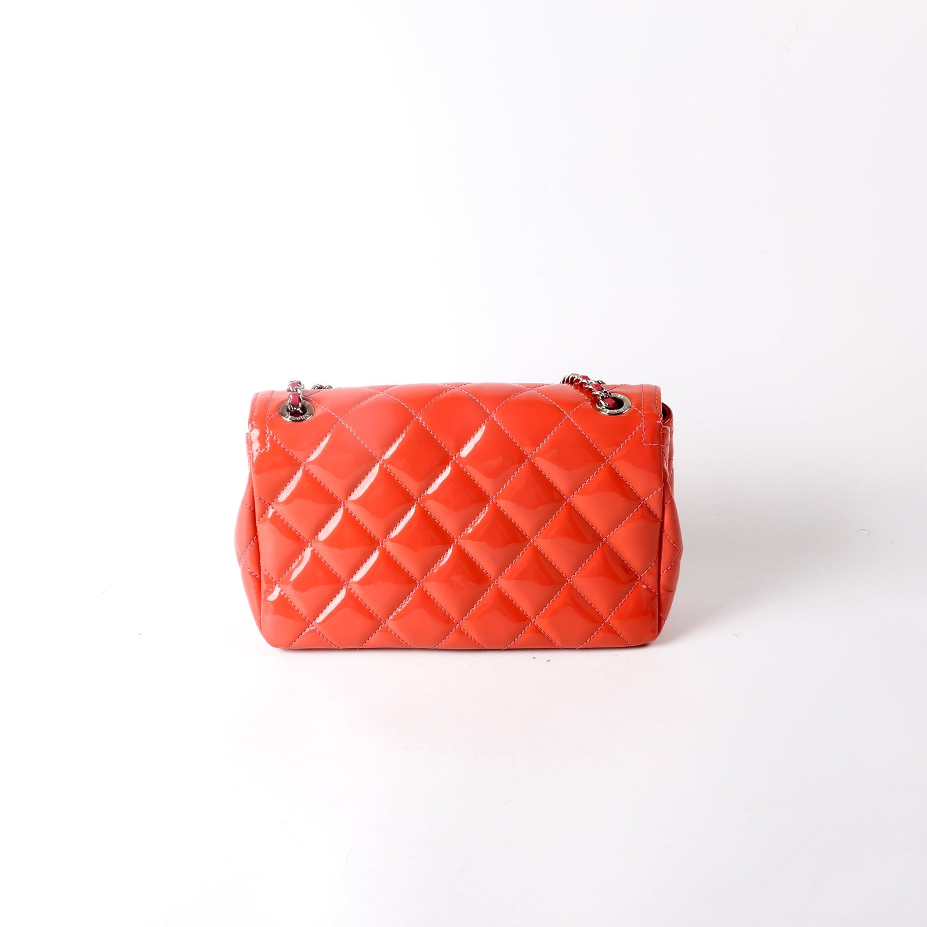 Classic Flap Mini Extra Patent 20M Pink