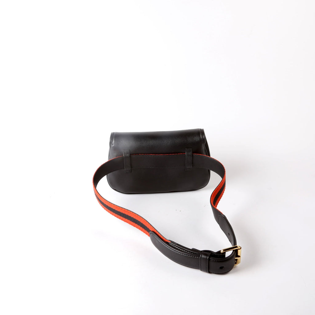 Gucci 703807 Blondie Leather Belt Bag Black