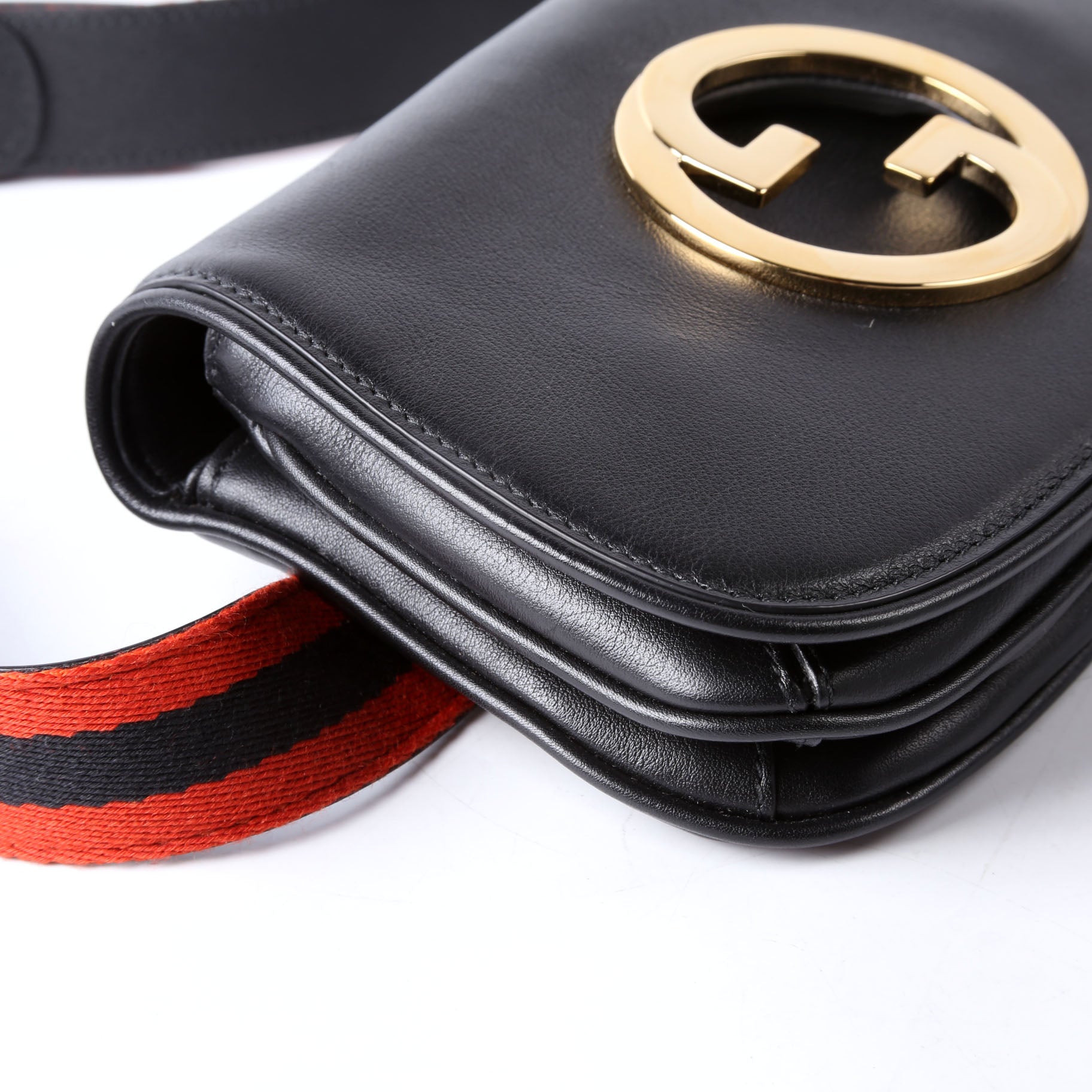 Gucci 703807 Blondie Leather Belt Bag Black