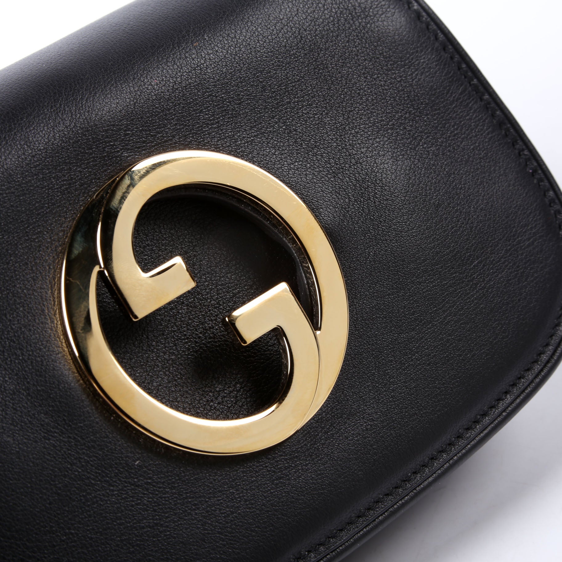 Gucci 703807 Blondie Leather Belt Bag Black