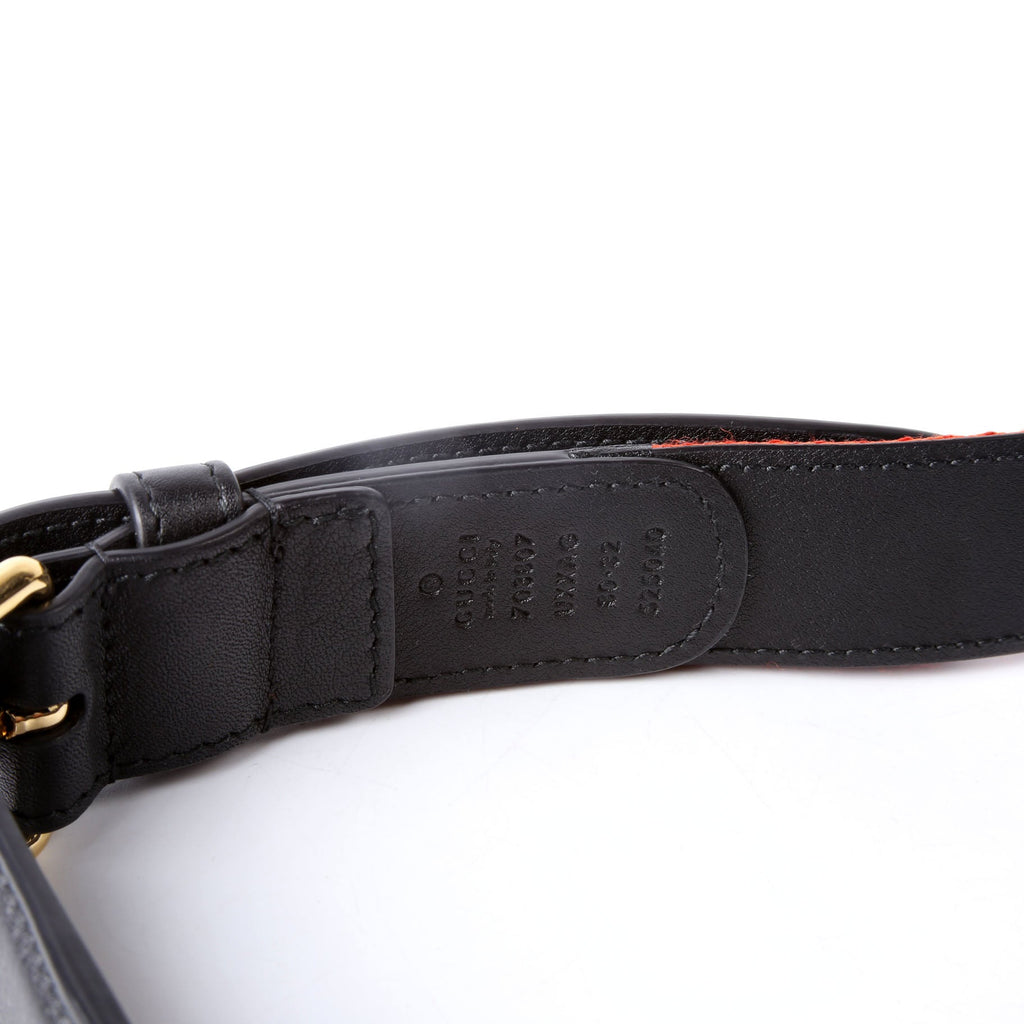 Gucci 703807 Blondie Leather Belt Bag Black