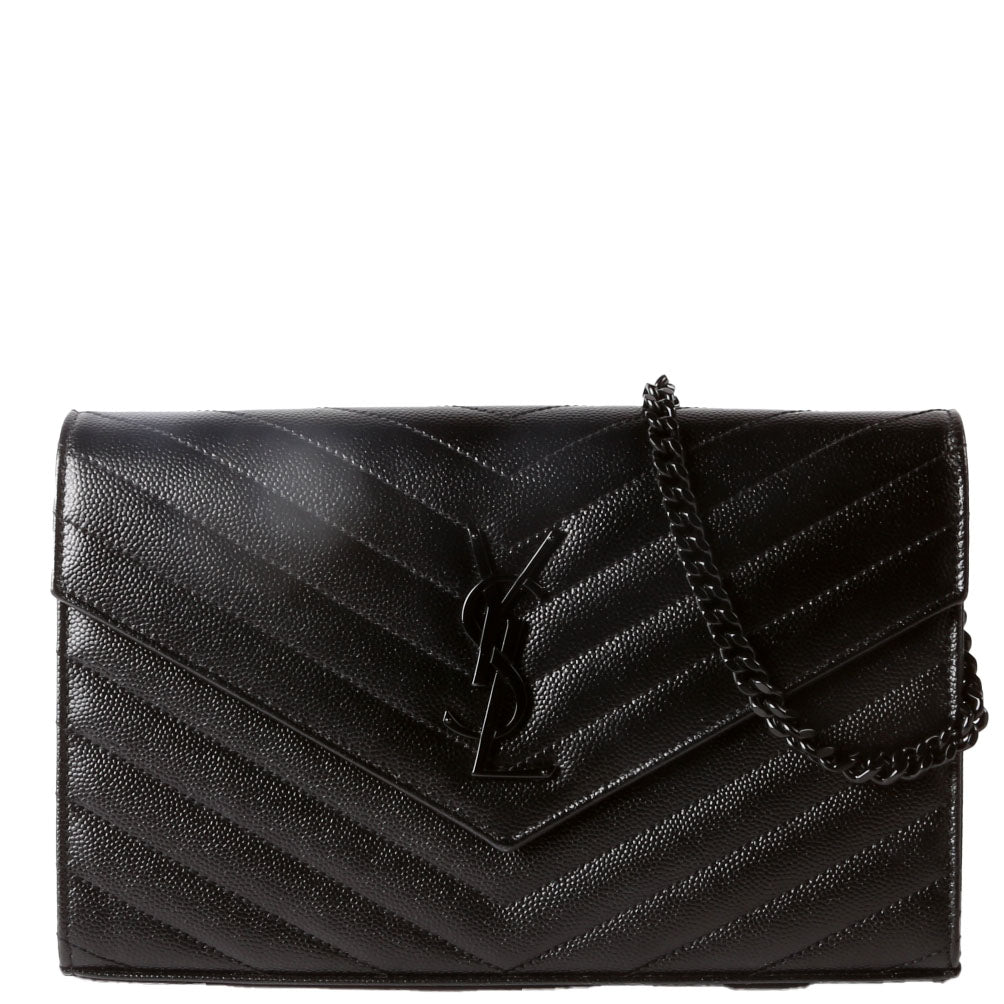 Grain De Poudre Chain Wallet 377828 Black
