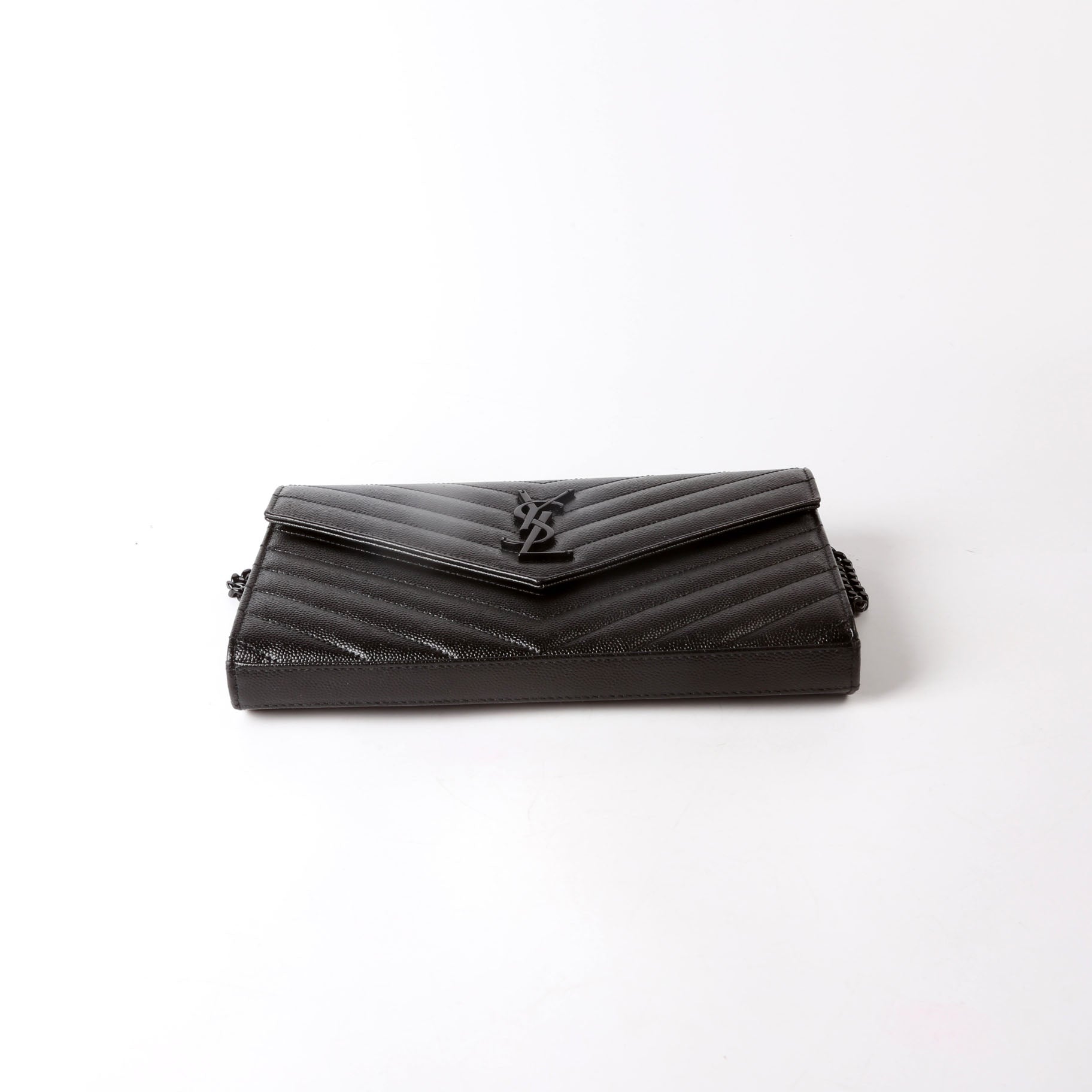 Grain De Poudre Chain Wallet 377828 Black
