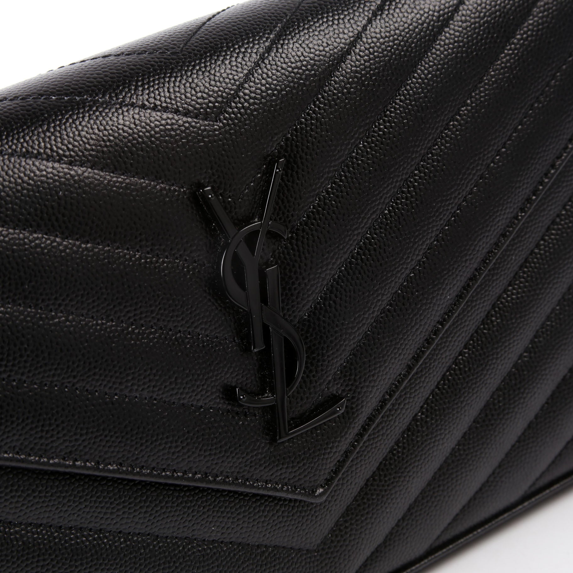 Grain De Poudre Chain Wallet 377828 Black