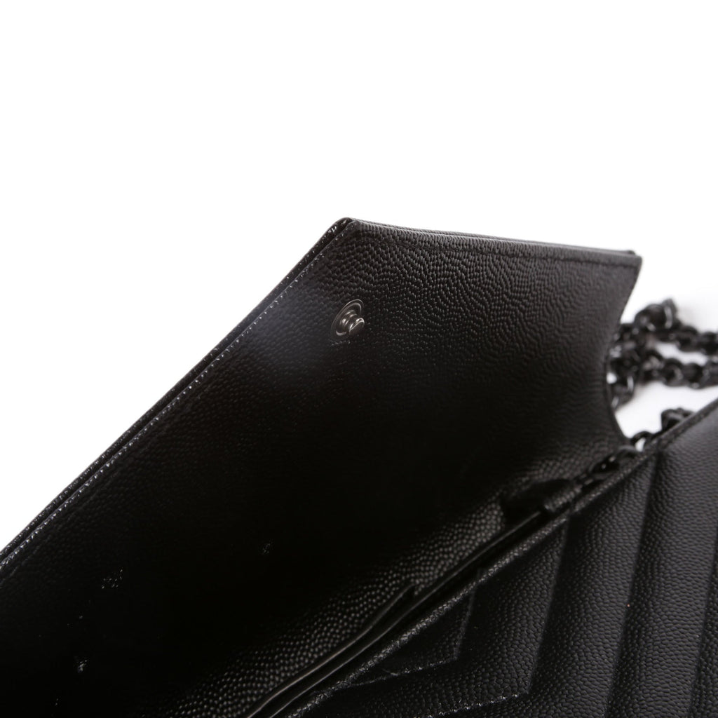 Grain De Poudre Chain Wallet 377828 Black