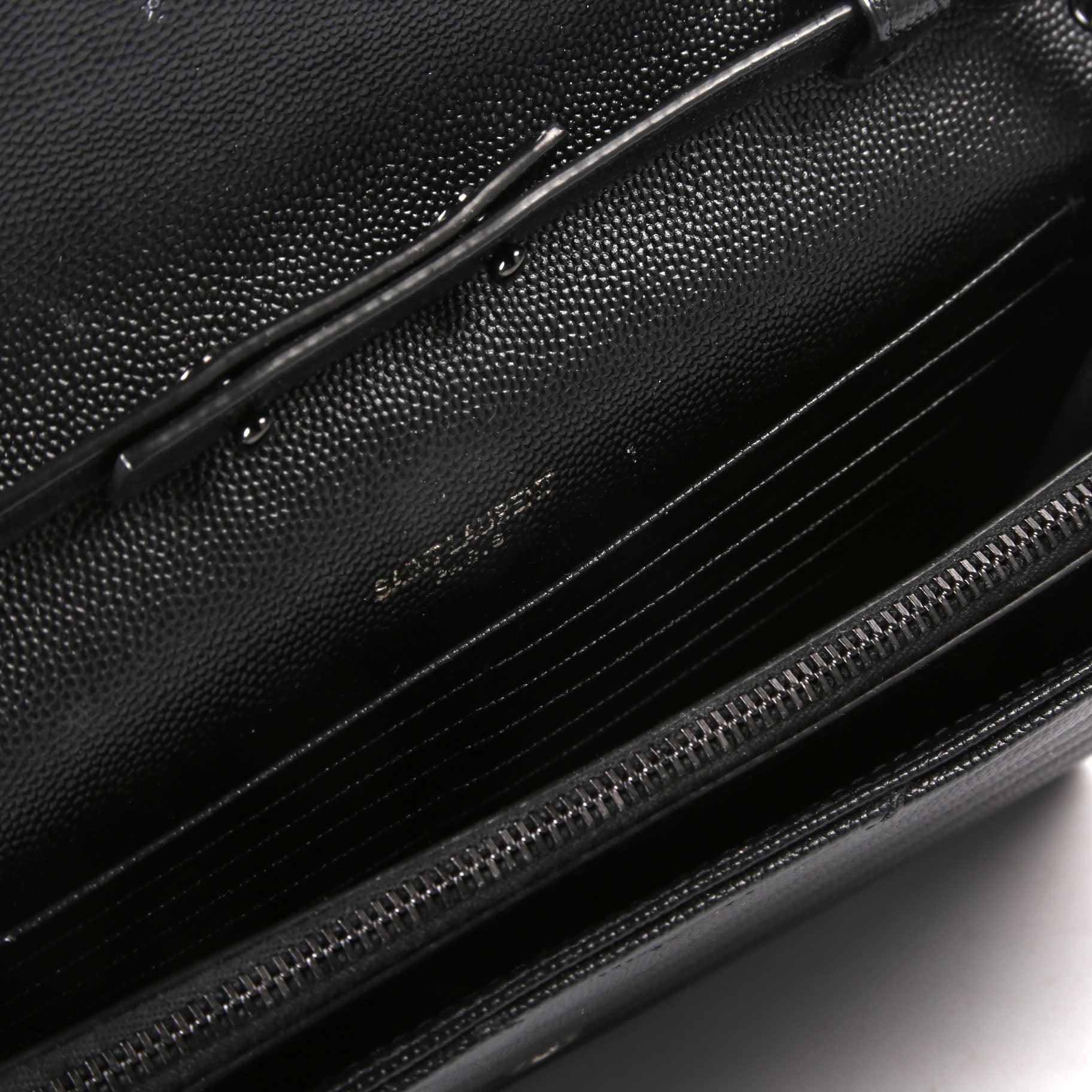 Grain De Poudre Chain Wallet 377828 Black