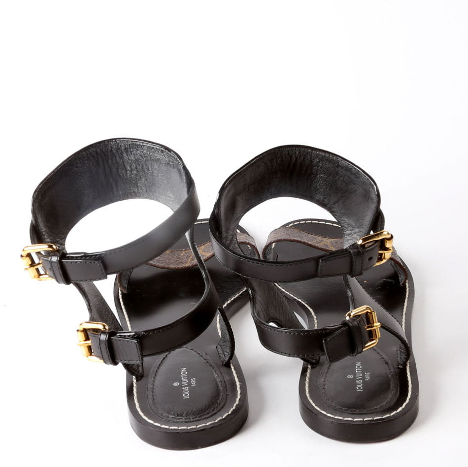 Nomad Gladiator Sandals Size 42 Black