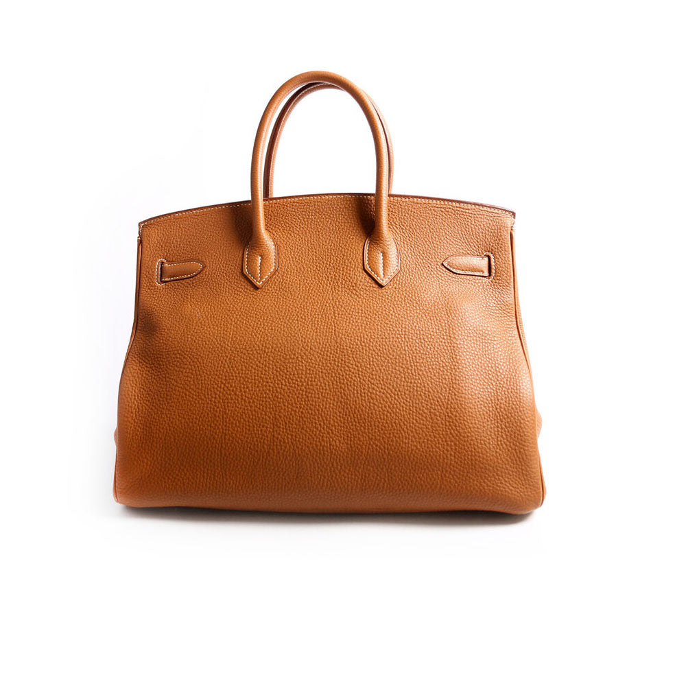 Hermes Birkin 35 Togo 2004 Gold/Gold
